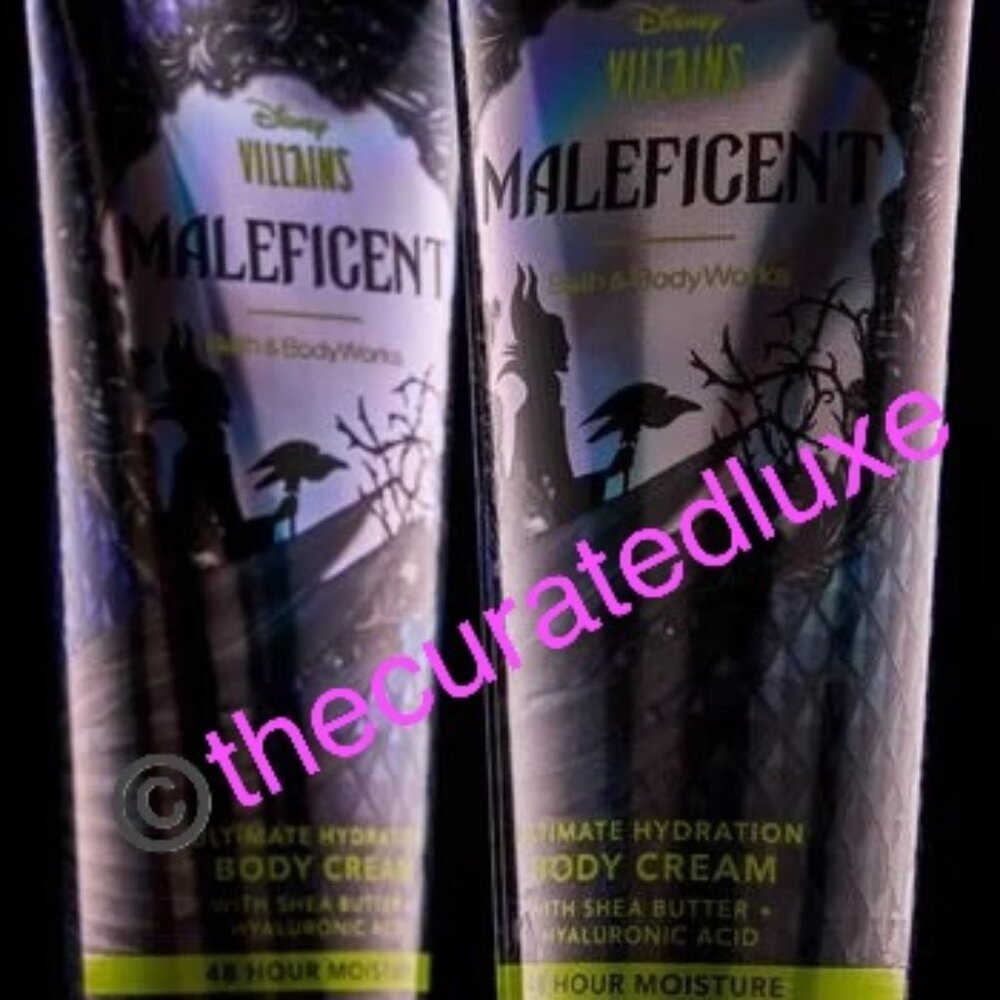 Bath & Body Works Maleficent Hyaluronic Body Cream NEW 🦋
